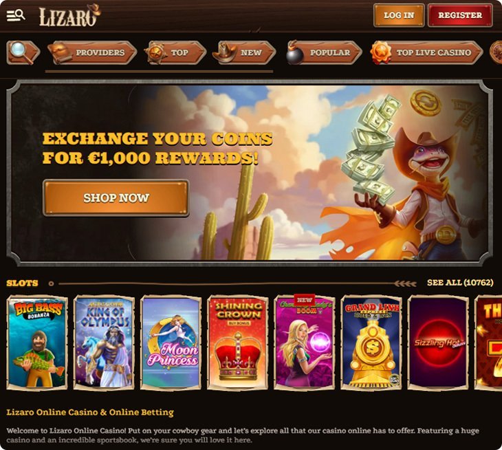 Lizaro Casino UK Review: A Top-Notch Online Gaming Experience