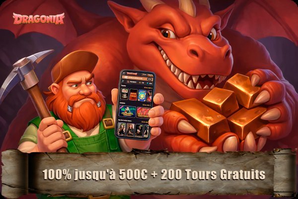 Découvrez les meilleures offres de Dragonia Casino en ligne en France