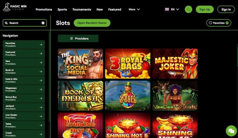 Experience the Ultimate Thrill of Magic Win Casino in the UK Online